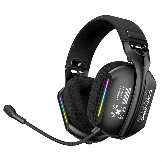 ONIKUMA GT808 Wireless Gaming Headset – Triple Mode, RGB & Pro Gaming Sound 🎮